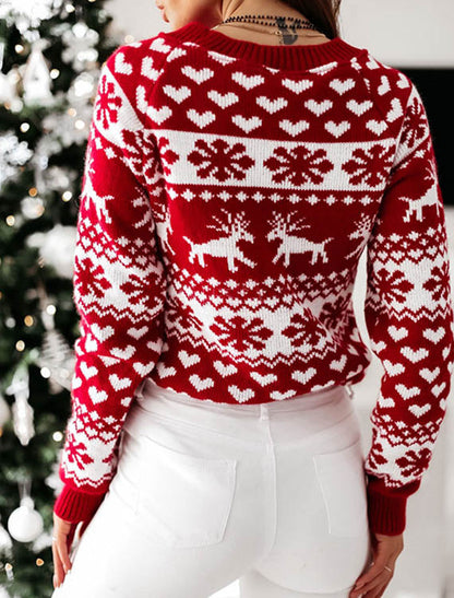 Sweter z printem na Boże Narodzenie Kitchka