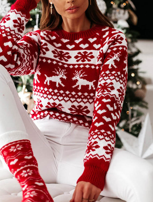 Sweter z printem na Boże Narodzenie Kitchka